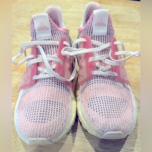 Adidas women's UltraBoost19 series in size 9 1/2 worn for casual use no training